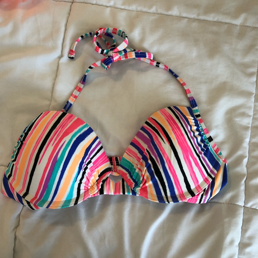 Colorful Push up Bathing Suit Top; Target